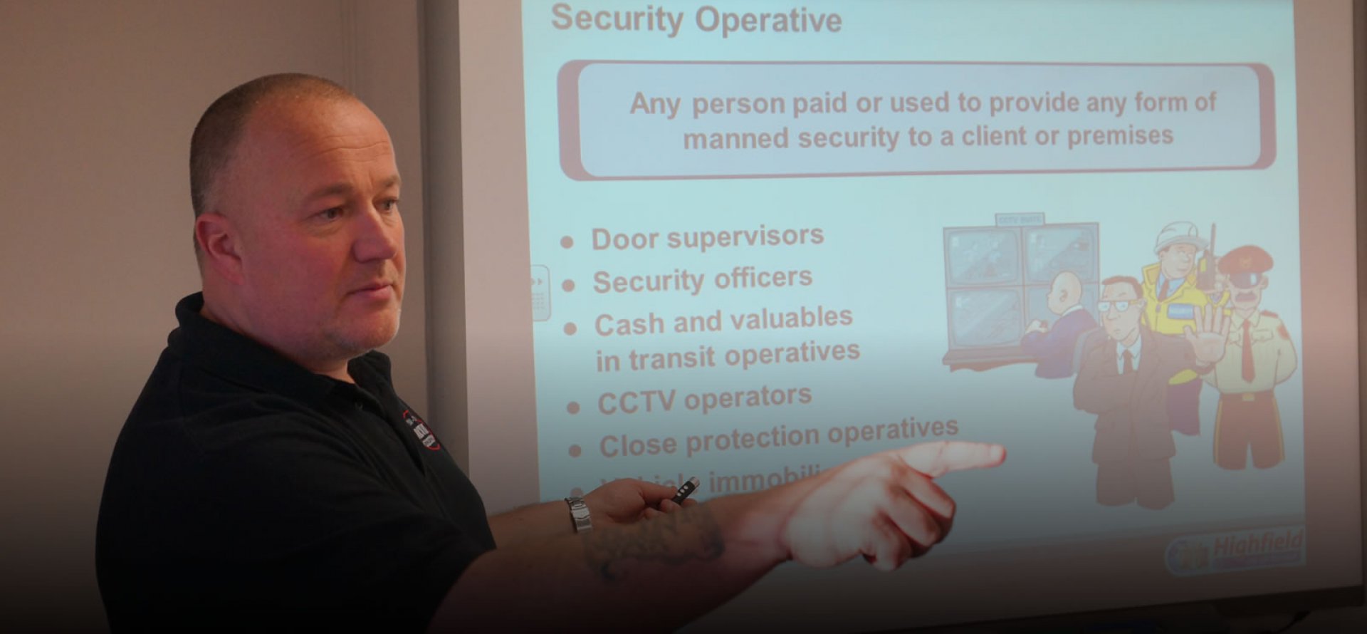 training for security offices in cumbria