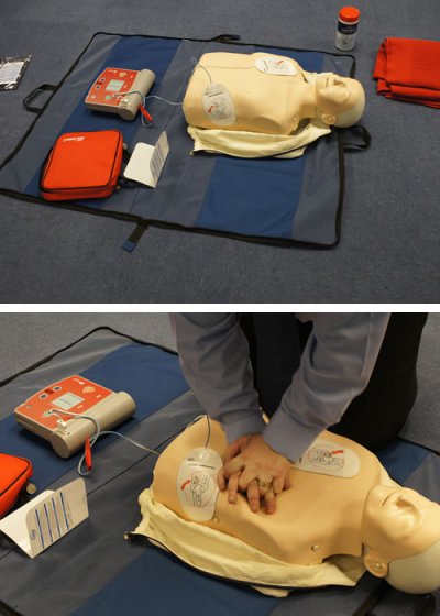 AED training courses in the UK